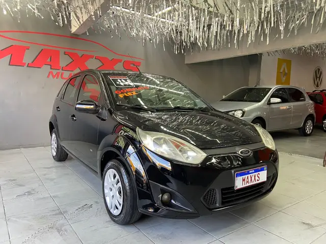 Carro Ford Fiesta Hatch 2014 SE 1.0 RoCam (Flex)