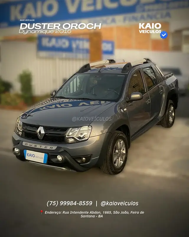 Carro Renault Duster Oroch 2019 2.0 16V Dynamique (Aut) (Flex)