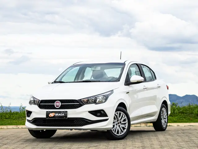 Carro Fiat Cronos 2019 1.3 Drive Firefly GSR (Flex)
