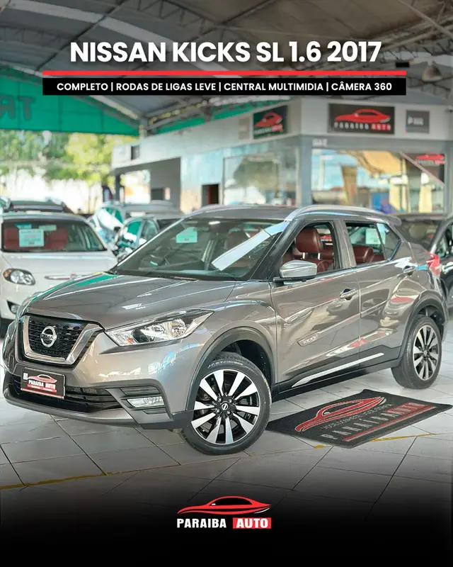 Carro Nissan Kicks 2017 1.6 SL CVT (Flex)