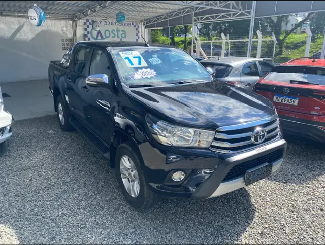 Carro Toyota Hilux Cabine Dupla 2017 Hilux 2.7 SRV CD 4x2 (Flex) (Aut)