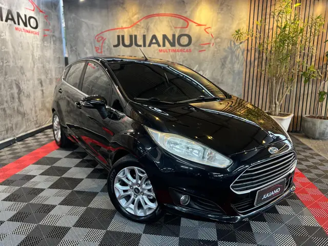 Carro Ford New Fiesta Hatch 2014 New Fiesta Titanium 1.6 16V PowerShift