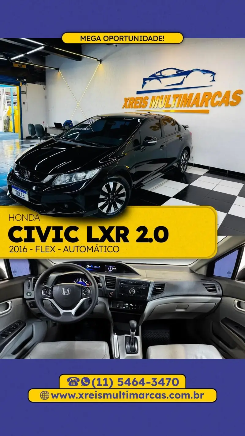 Honda Civic LXR 2.0 i-VTEC (Aut) (Flex)