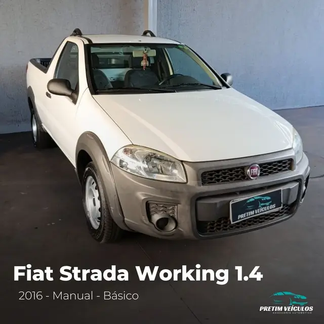 Carro Fiat Strada 2016 Working 1.4 (Flex)