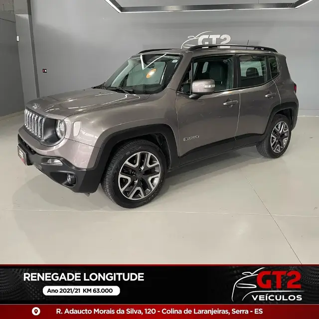 Carro Jeep Renegade 2021 Longitude 1.8 4x2 (Aut) (Flex)