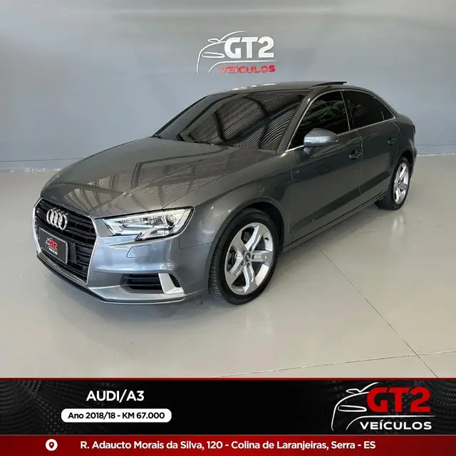 Carro Audi A3 2018 2.0 TFSI Ambition S Tronic