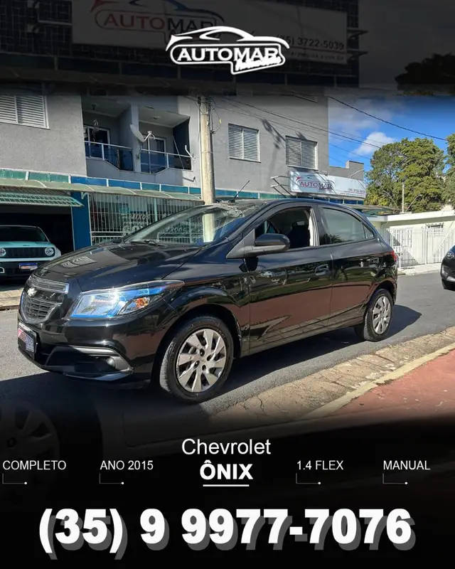 Carro Chevrolet Onix 2015 1.4 LT SPE/4