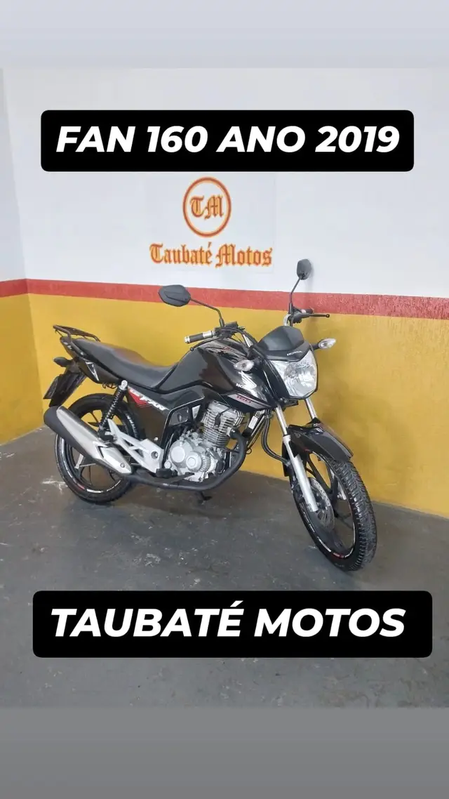 Moto Honda CG 160 2019 160 Fan
