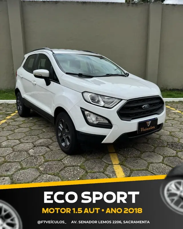 Carro Ford EcoSport 2019 Freestyle 1.5 (Aut) (Flex)
