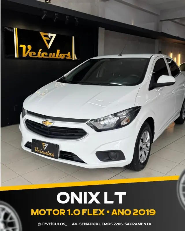 Carro Chevrolet Onix 2019 1.0 LT SPE/4