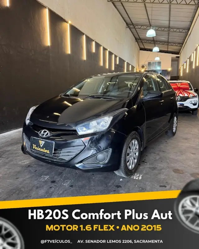 Carro Hyundai HB20S 2015 1.6 Comfort Style (Aut) (Flex)