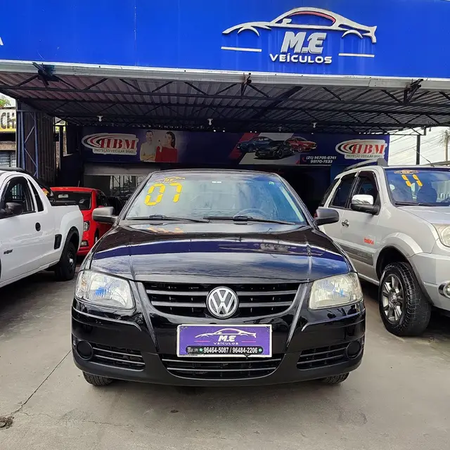 Carro Volkswagen Gol 2007 Plus 1.0 (G4) (Flex) 2p