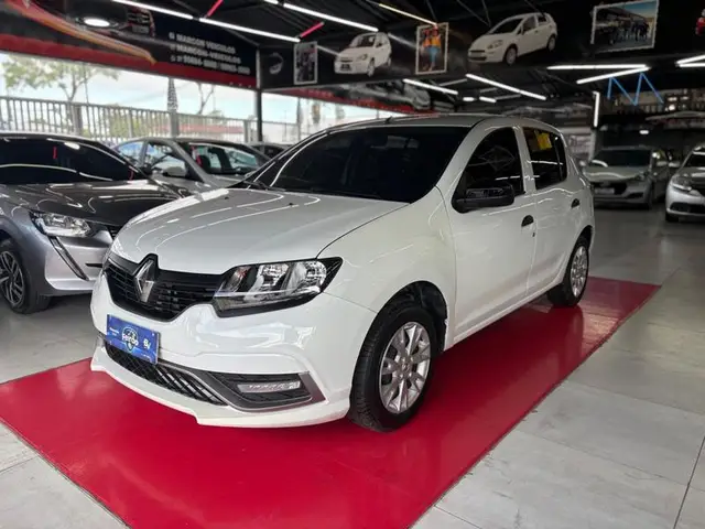 Carro Renault Sandero 2018 Authentique 1.0 12V SCe (Flex)