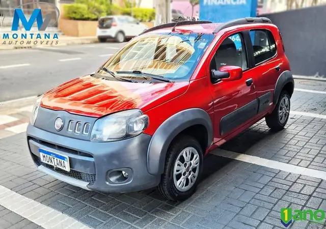 Carro Fiat Uno Mille 2011 Uno Mille Celeb. WAY ECON. 1.0 F.Flex 2p