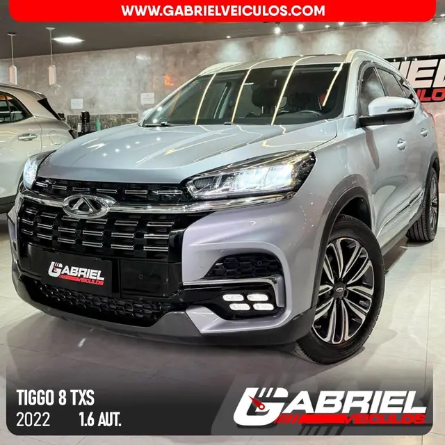 Carro CAOA Chery Tiggo 8 2022 TXS 1.6 Turbo GDI