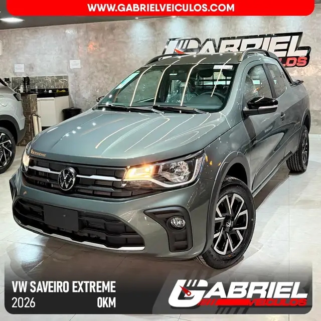 Carro Volkswagen Saveiro 2026 Robust Total Flex CS