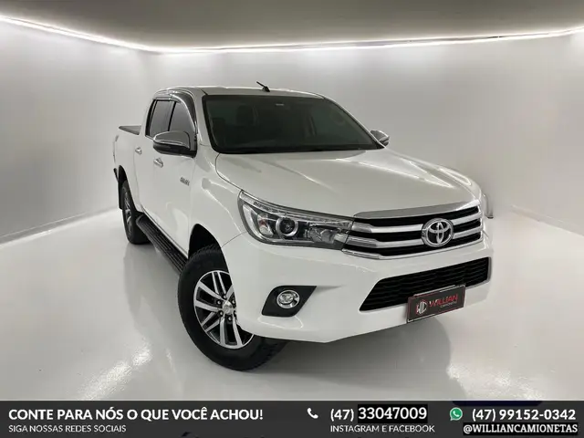 Carro Toyota Hilux Cabine Dupla 2018 Hilux 2.8 TDI SRX CD 4x4 (Aut)