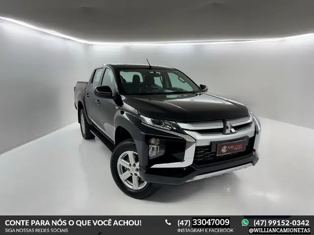 Carro Mitsubishi L200 Triton Sport 2021 Sport 2.4 DID-H GLS 4WD (Aut)