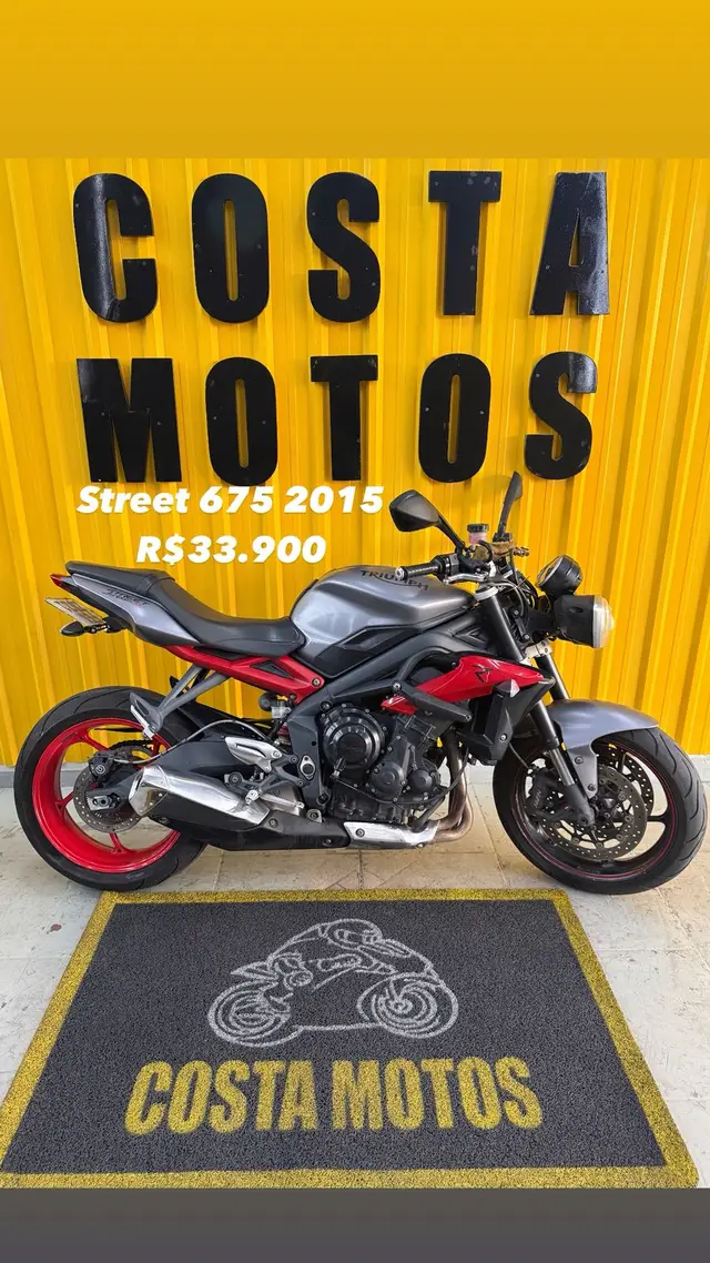 Carro Triumph Street Triple 675 2015 675 (ABS)
