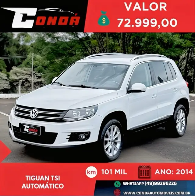 Carro Volkswagen Tiguan 2014 2.0 TSI 4WD
