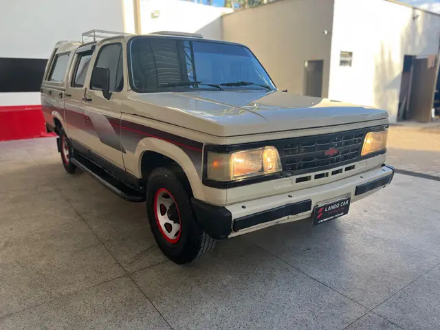 Carro Chevrolet D20 1990 Pick Up Custom S 4.0 (Cab Dupla)