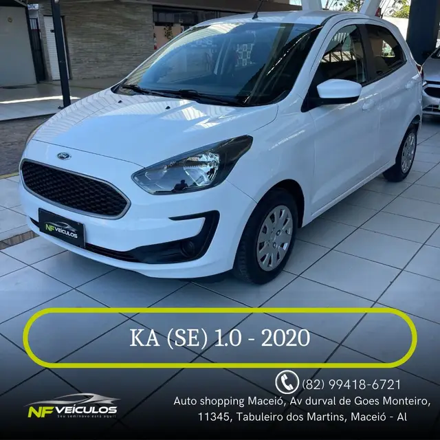 Carro Ford Ka 2020 1.0 SE (Flex)