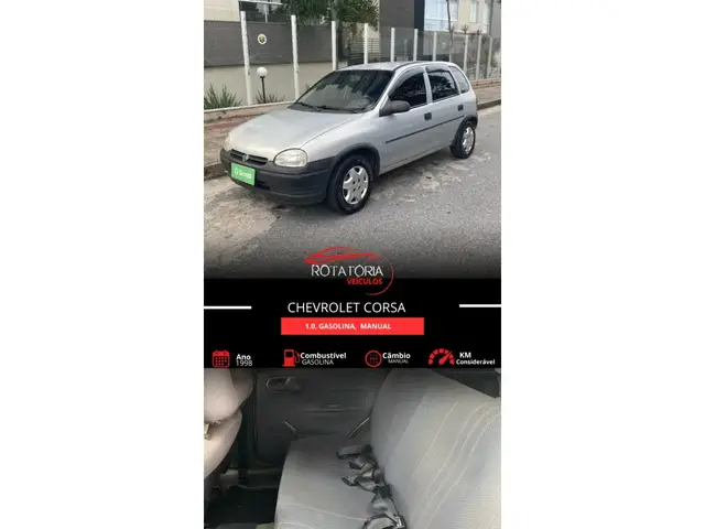 Carro Chevrolet Corsa Hatch 1998 Super 1.0 MPFi 4p