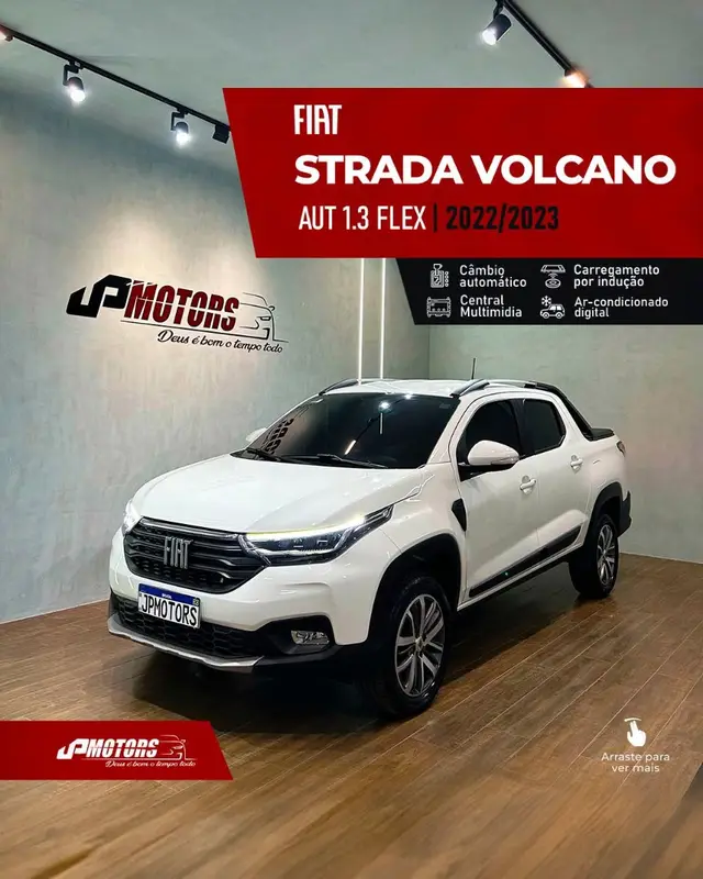 Carro Fiat Strada 2023 Volcano 1.3 8V CD AT
