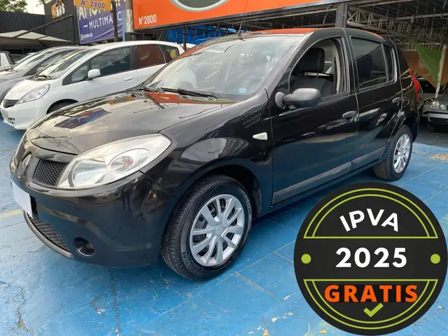 Carro Renault Sandero 2009 Expression 1.6 8V (flex)