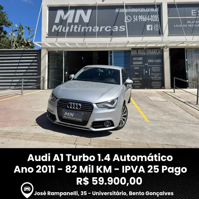 Carro Audi A1 2011 1.4 TFSI Attraction S Tronic