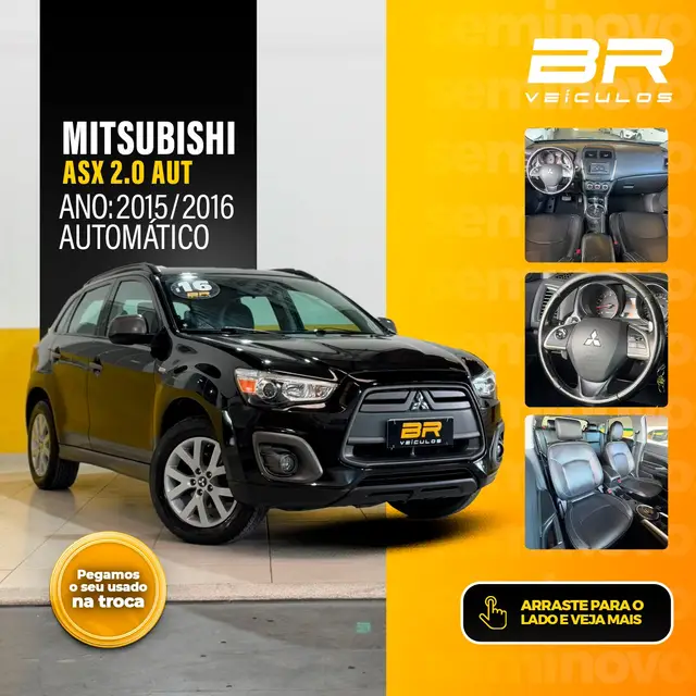 Carro Mitsubishi ASX 2016 2.0 16V CVT