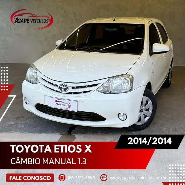 Carro Toyota Etios 2014 1.3 (Flex)