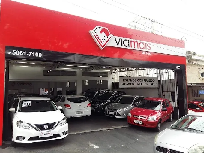 Fachada da loja Viamais Autos - São Paulo - SP