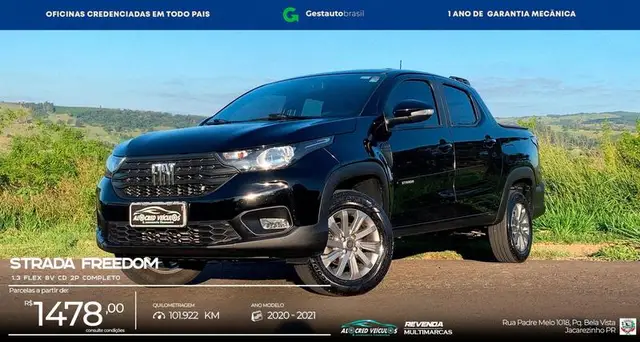 Carro Fiat Strada 2021 Endurance 1.4 CD (Flex)