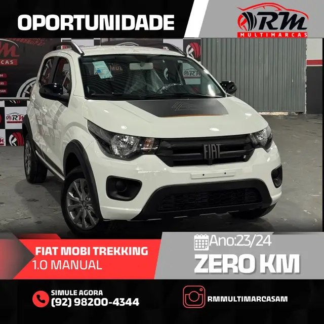 Carro Fiat Mobi 2024 Trekking 1.0