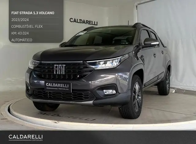 Carro Fiat Strada 2024 Volcano 1.3 Cabine Dupla (Aut.)