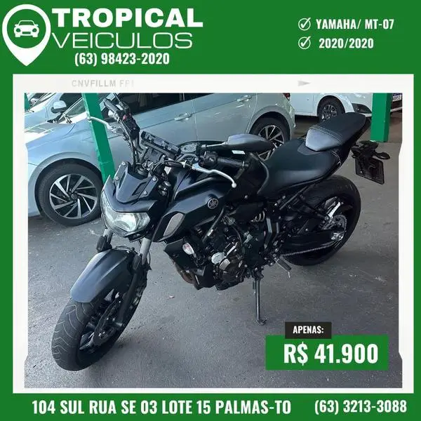 Carro Yamaha MT-07 2020 (ABS)