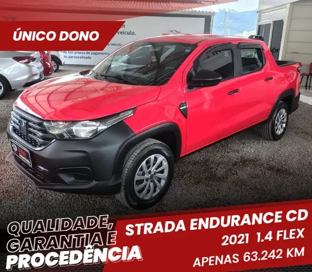 Carro Fiat Strada 2021 Endurance 1.4 CD (Flex)