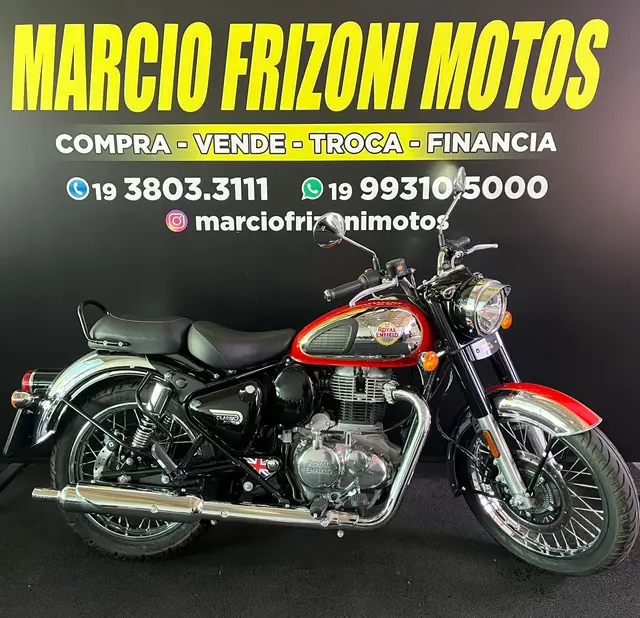 Carro Royal Enfield Classic 350 2024 Halcyon