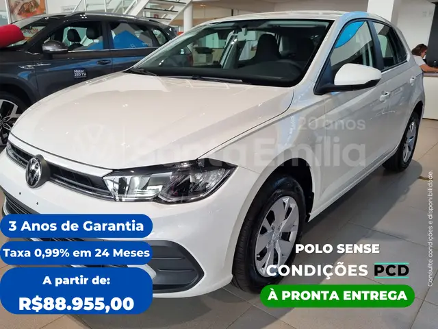 Carro Volkswagen Polo 2025 Sense 1.0 170 TSI