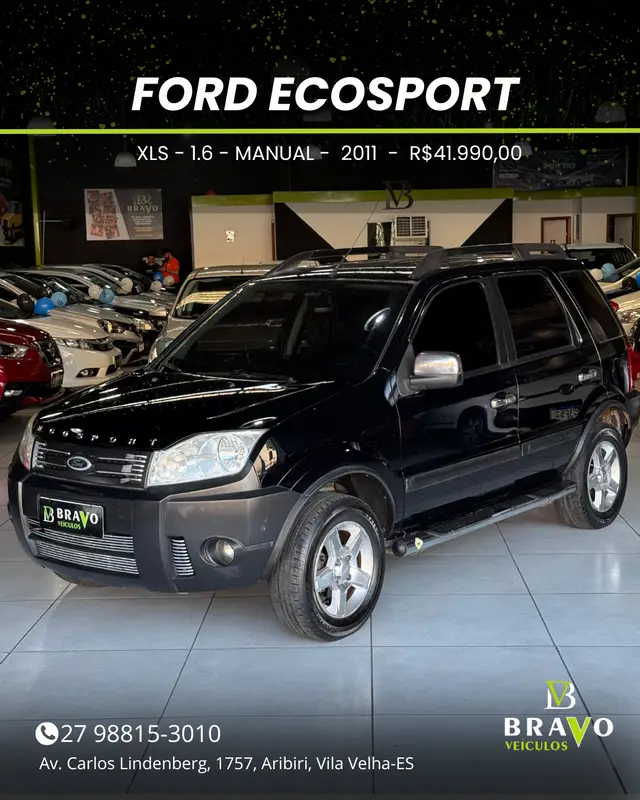 Carro Ford EcoSport 2011 Ecosport XLT Freestyle 1.6 (Flex)