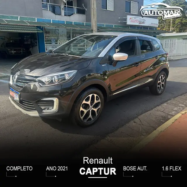 Carro Renault Captur 2021 BOSE 1.6 16v SCe CVT (Flex)