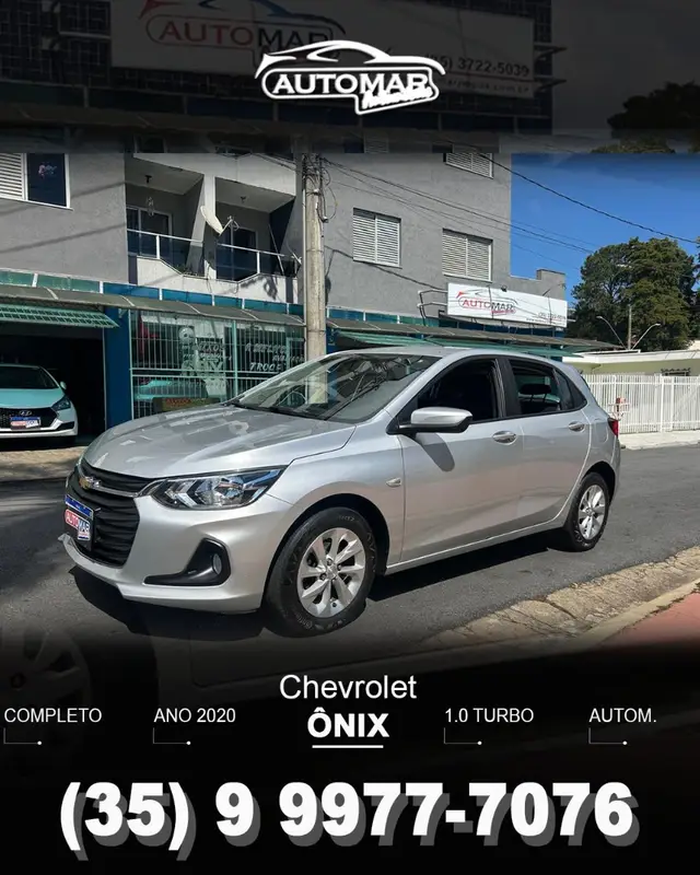 Carro Chevrolet Onix 2020 LTZ 1.0 Turbo (Flex) (Aut)