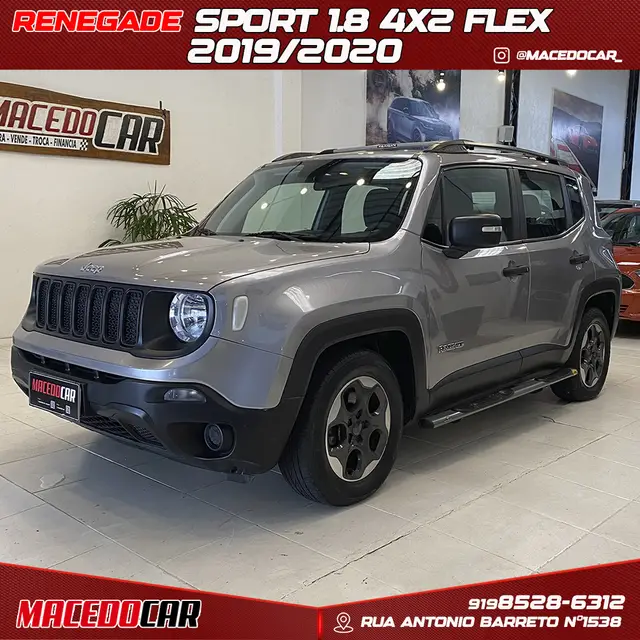 Carro Jeep Renegade 2020 1.8 4x2 (Aut) (Flex) (PCD)