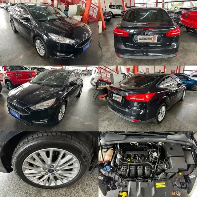 Carro Ford Focus Hatch 2017 SE Plus 2.0 PowerShift