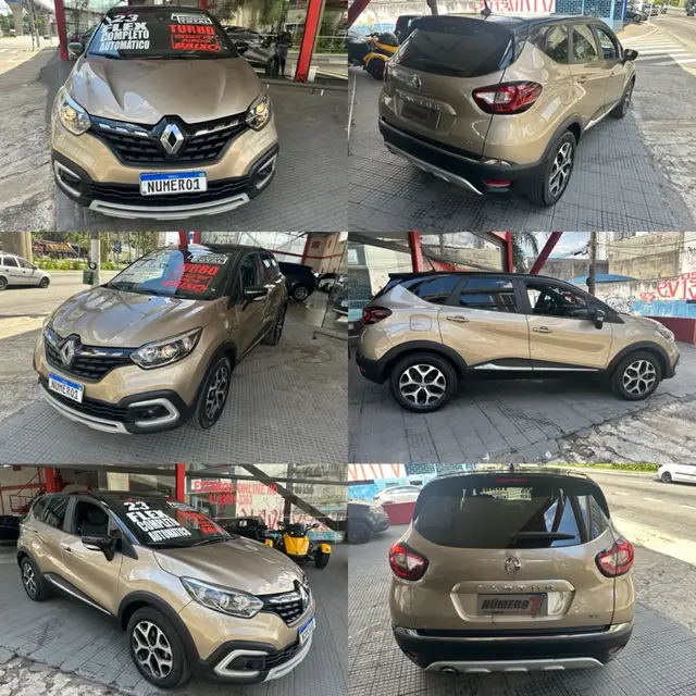 Carro Renault Captur 2023 Intense 1.3 Turbo (flex) (Aut)