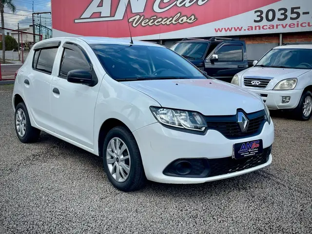 Carro Renault Sandero 2018 Authentique 1.0 12V SCe (Flex)