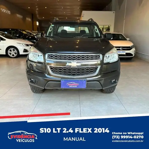 Carro Chevrolet S10 Cabine Dupla 2014 S10 2.4 LT 4x2 (Cab Dupla) (Flex)