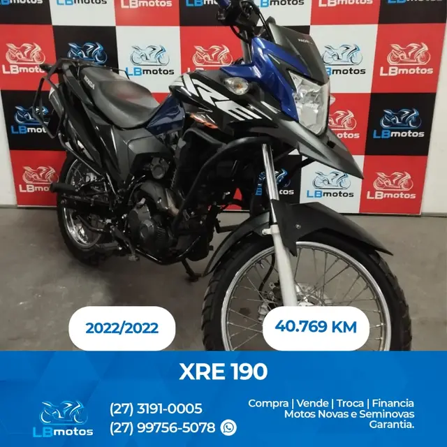 Carro Honda XRE 190 2022 (ABS) (Flex)
