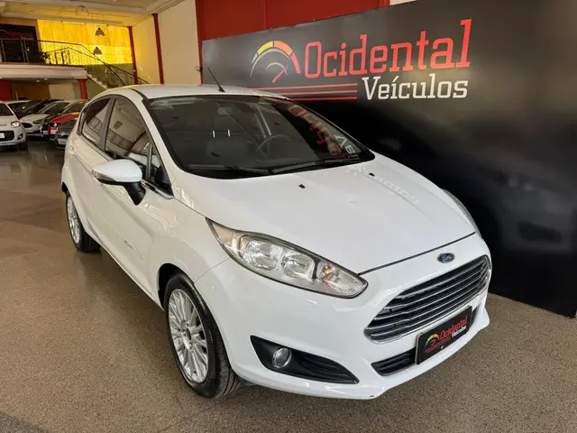 Carro Ford New Fiesta Hatch 2016 New Fiesta Titanium 1.6 16V PowerShift